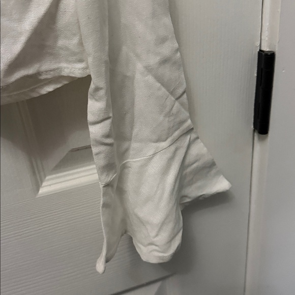 Altar'd State Cream Tie-Front Ruffle Top - Picture 6 of 7